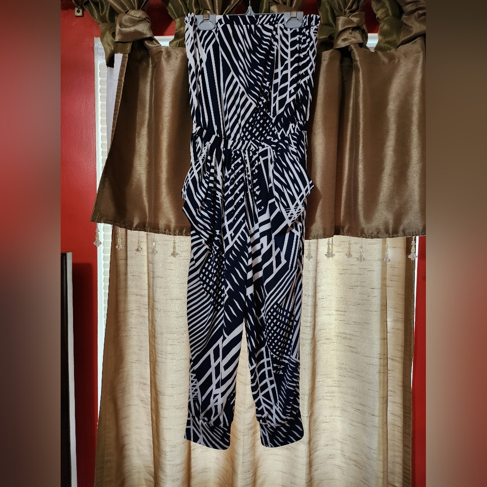 Strapless crop Romper by Katie size medium